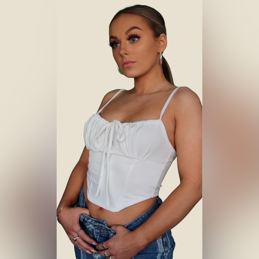 Elegant White Women's Top
